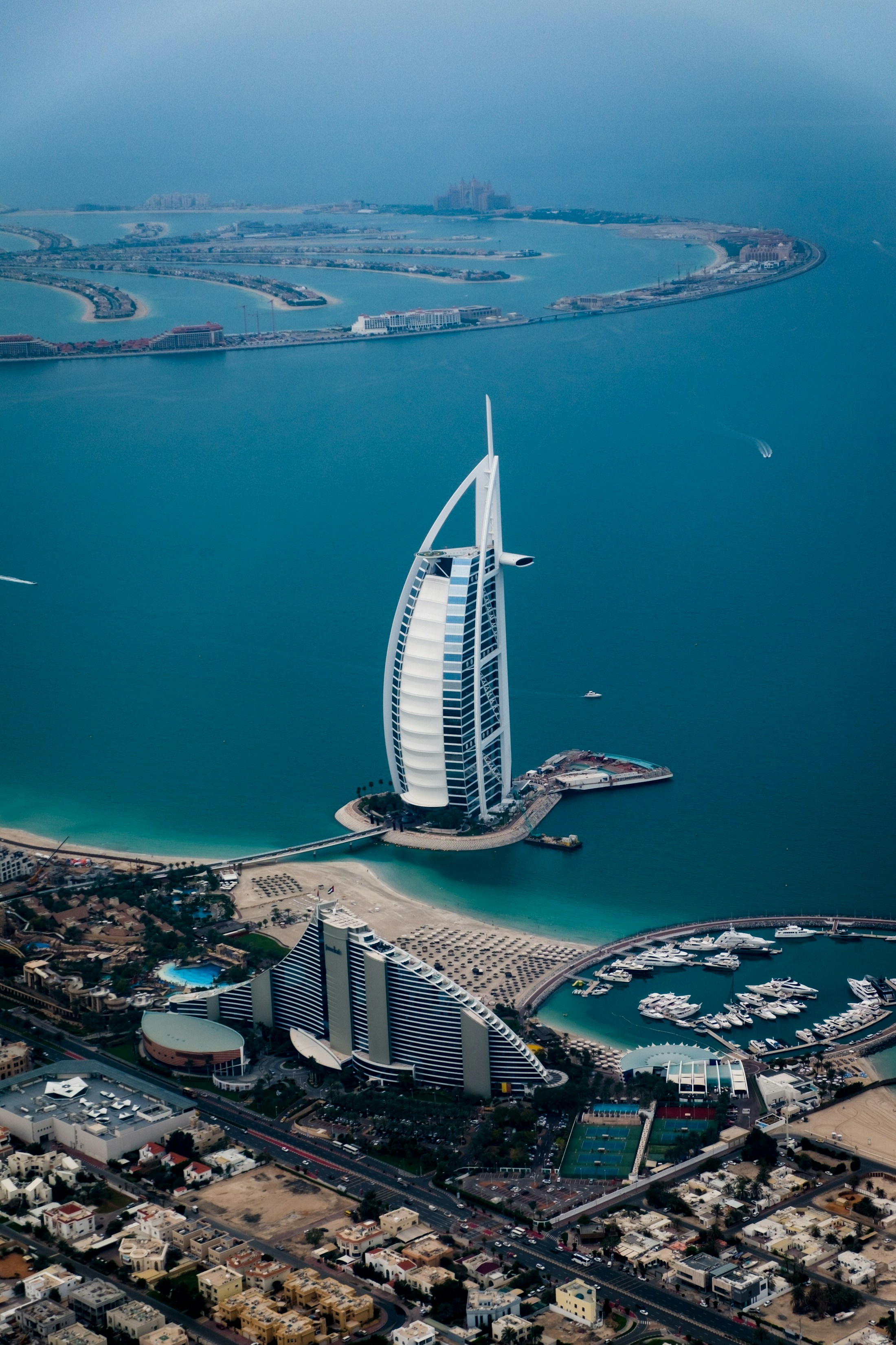 Dubai waterfront skyline
